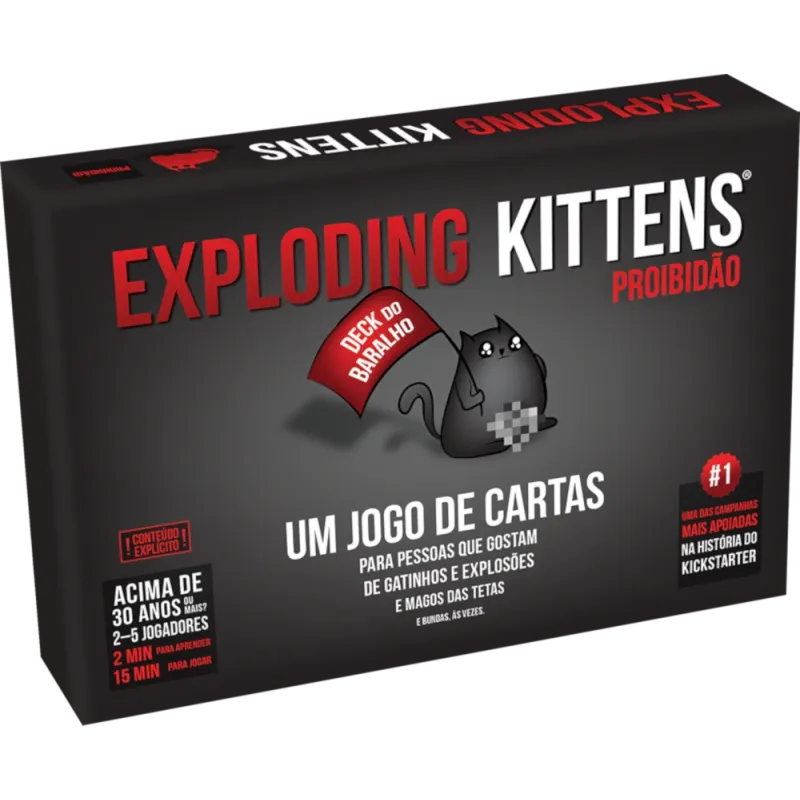 Exploding Kittens Proibidão - Galápagos Jogos