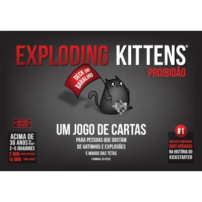 Exploding Kittens Proibidão - Galápagos Jogos