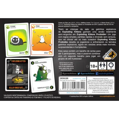 Exploding Kittens Proibidão - Galápagos Jogos