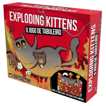 Exploding Kittens: O Jogo de Tabuleiro - Galápagos Jogos