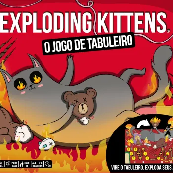 Exploding Kittens: O Jogo de Tabuleiro - Galápagos Jogos