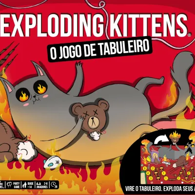 Exploding Kittens: O Jogo de Tabuleiro - Galápagos Jogos Exploding Kittens: O Jogo de Tabuleiro - Galápagos Jogos