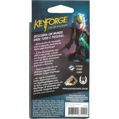 KeyForge - Era da Ascensão - Deck - Galápagos Jogos