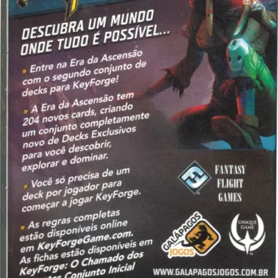 KeyForge - Era da Ascensão - Deck - Galápagos Jogos
