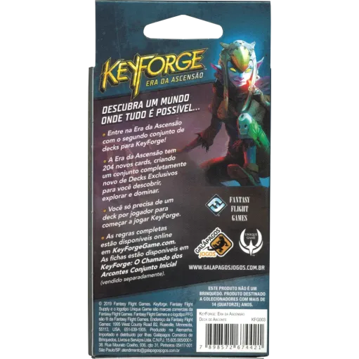 KeyForge - Era da Ascensão - Deck - Galápagos Jogos KeyForge - Era da Ascensão - Deck - Galápagos Jogos