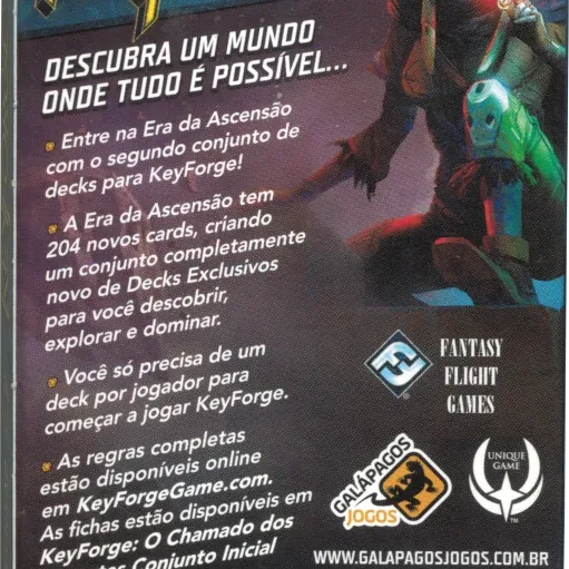 KeyForge - Era da Ascensão - Deck - Galápagos Jogos