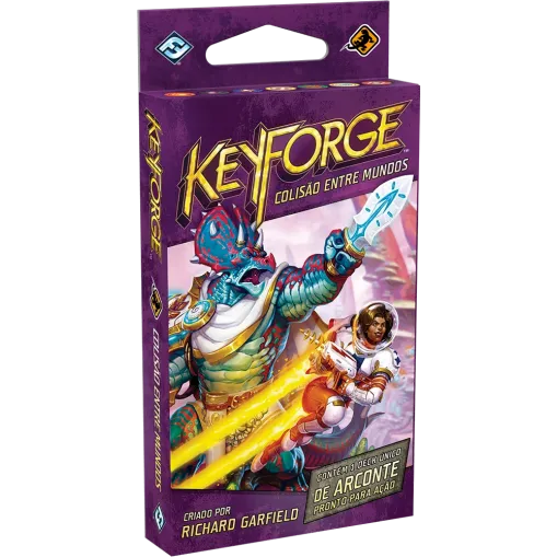 KeyForge - Colisão Entre Mundos - Deck - Galápagos Jogos KeyForge - Colisão Entre Mundos - Deck - Galápagos Jogos