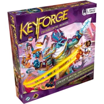 KeyForge - Colisão entre Mundos - Conjunto Inicial - Galápagos Jogos KeyForge - Colisão entre Mundos - Conjunto Inicial - Galápagos Jogos