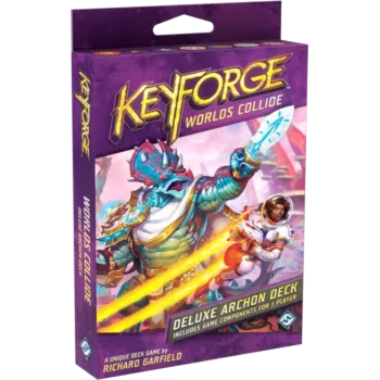 KeyForge - Colisão Entre Mundos - Deluxe Archon Deck - Galápagos Jogos KeyForge - Colisão Entre Mundos - Deluxe Archon Deck - Galápagos Jogos