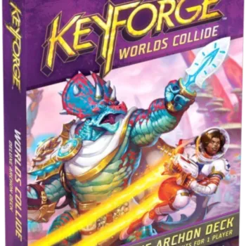 KeyForge - Colisão Entre Mundos - Deluxe Archon Deck - Galápagos Jogos
