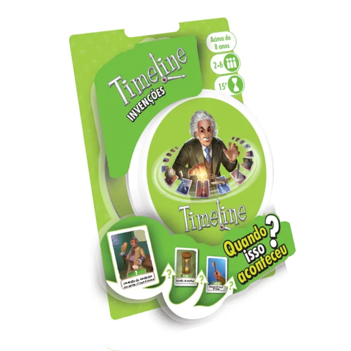 Timeline: Invenções - Galápagos Jogos