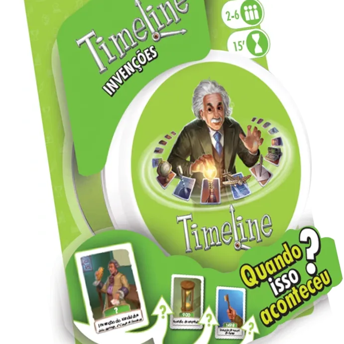 Timeline: Invenções - Galápagos Jogos