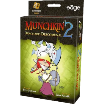 Munchkin 02 - Machado Descomunal (Expansão) - Galápagos Jogos