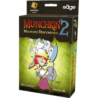 Munchkin 02 - Machado Descomunal (Expansão) - Galápagos Jogos