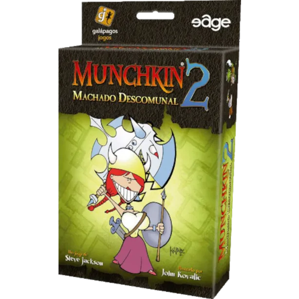 Munchkin 02 - Machado Descomunal (Expansão) - Galápagos Jogos