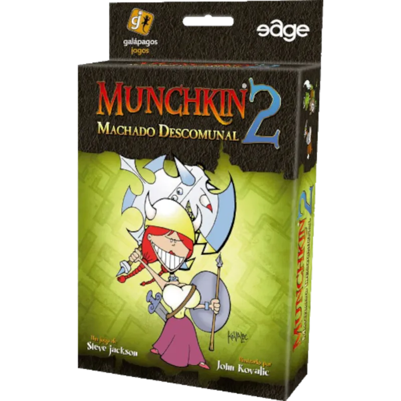 Munchkin 02 - Machado Descomunal (Expansão) - Galápagos Jogos