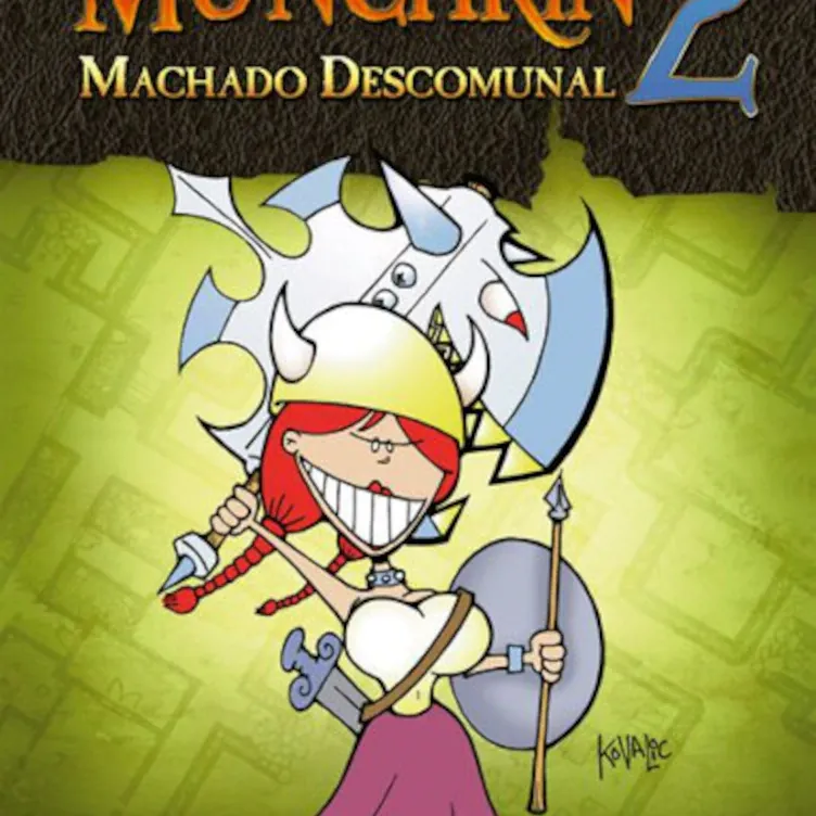 Munchkin 02 - Machado Descomunal (Expansão) - Galápagos Jogos