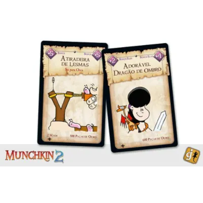 Munchkin 02 - Machado Descomunal (Expansão) - Galápagos Jogos