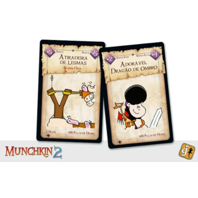 Munchkin 02 - Machado Descomunal (Expansão) - Galápagos Jogos