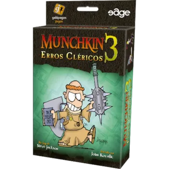 Munchkin 03 - Erros Cléricos (Expansão) - Galápagos Jogos