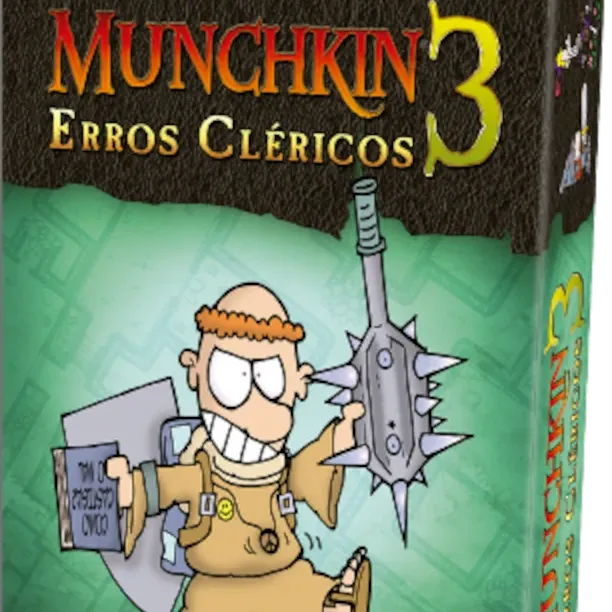 Munchkin 03 - Erros Cléricos (Expansão) - Galápagos Jogos Munchkin 03 - Erros Cléricos (Expansão) - Galápagos Jogos