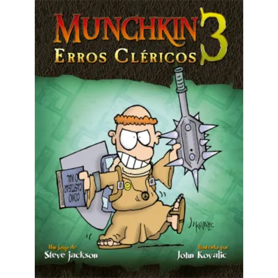Munchkin 03 - Erros Cléricos (Expansão) - Galápagos Jogos Munchkin 03 - Erros Cléricos (Expansão) - Galápagos Jogos
