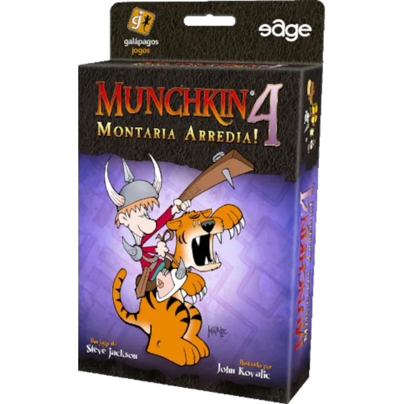 Munchkin 04 - Montaria Arredia! (Expansão) - Galápagos Jogos