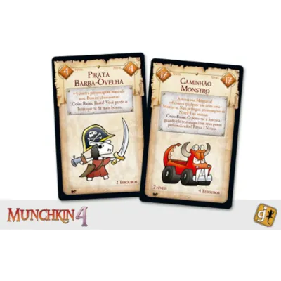 Munchkin 04 - Montaria Arredia! (Expansão) - Galápagos Jogos