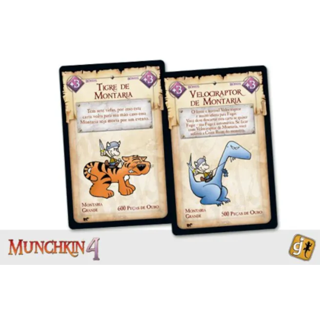 Munchkin 04 - Montaria Arredia! (Expansão) - Galápagos Jogos