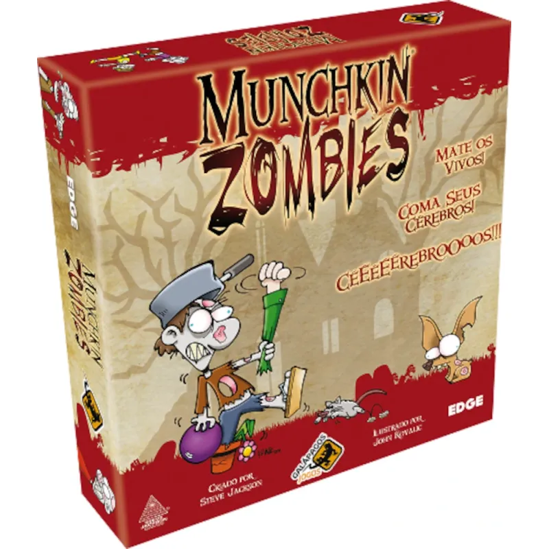 Munchkin Zombies - Galápagos Jogos