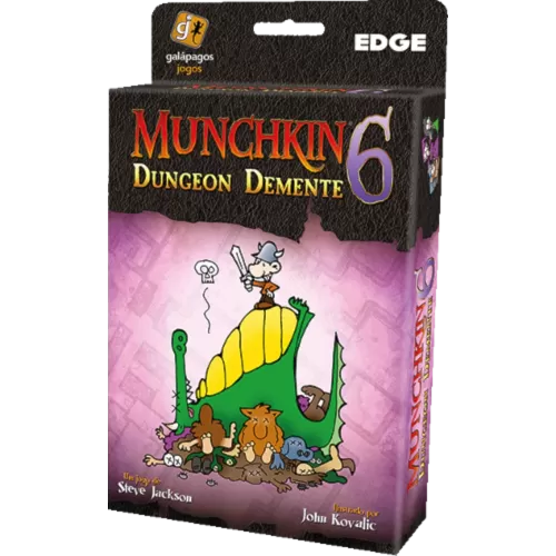 Munchkin 06 - Dungeon Demente (Expansão) - Galápagos Jogos