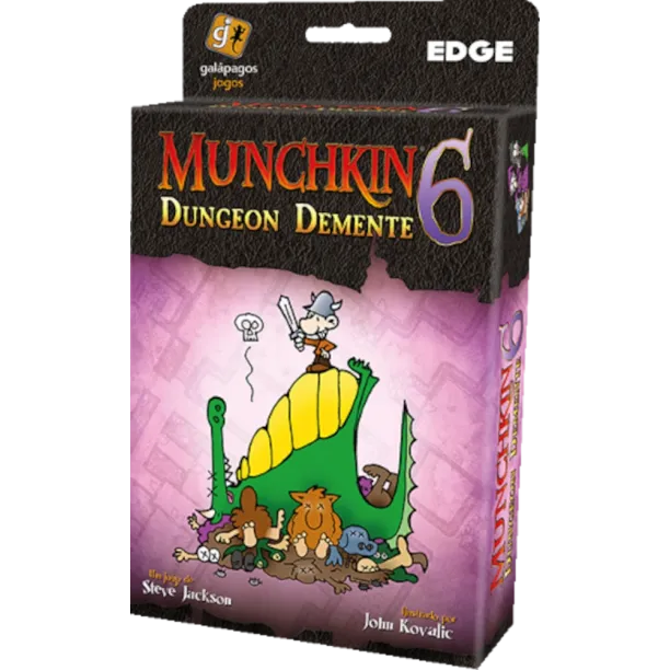 Munchkin 06 - Dungeon Demente (Expansão) - Galápagos Jogos