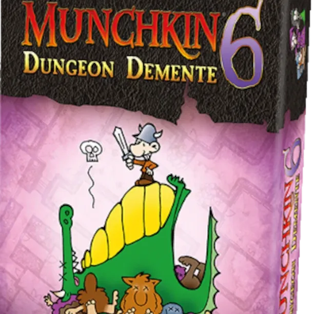 Munchkin 06 - Dungeon Demente (Expansão) - Galápagos Jogos