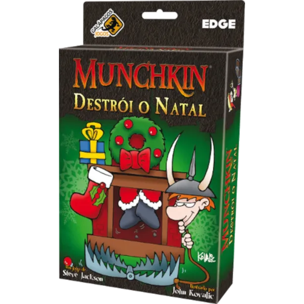 Munchkin - Destrói o Natal - Galápagos Jogos