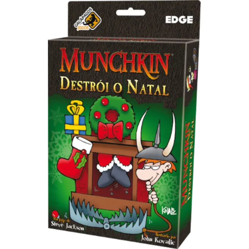 Munchkin - Destrói o Natal - Galápagos Jogos