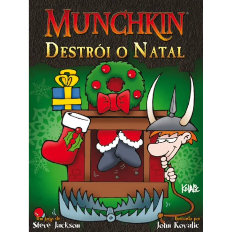 Munchkin - Destrói o Natal - Galápagos Jogos