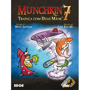 Munchkin 07 - Trapaça com Duas Mãos (Expansão) - Galápagos Jogos