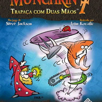 Munchkin 07 - Trapaça com Duas Mãos (Expansão) - Galápagos Jogos Munchkin 07 - Trapaça com Duas Mãos (Expansão) - Galápagos Jogos