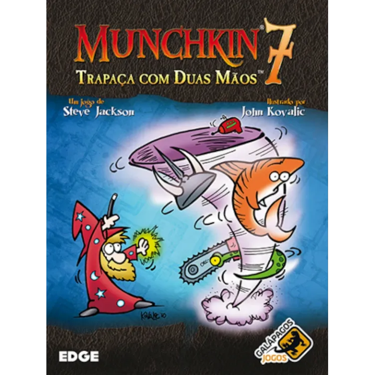 Munchkin 07 - Trapaça com Duas Mãos (Expansão) - Galápagos Jogos