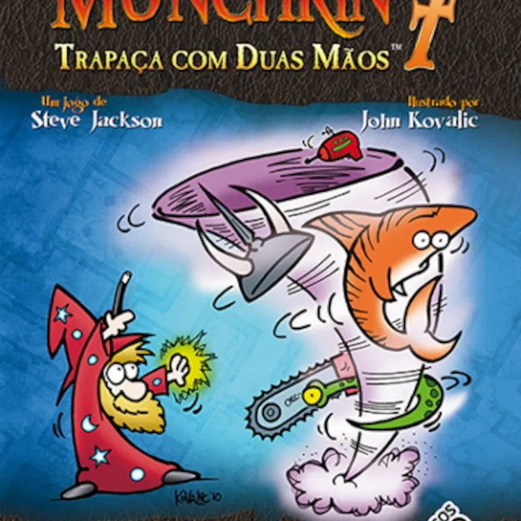 Munchkin 07 - Trapaça com Duas Mãos (Expansão) - Galápagos Jogos Munchkin 07 - Trapaça com Duas Mãos (Expansão) - Galápagos Jogos