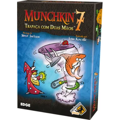 Munchkin 07 - Trapaça com Duas Mãos (Expansão) - Galápagos Jogos