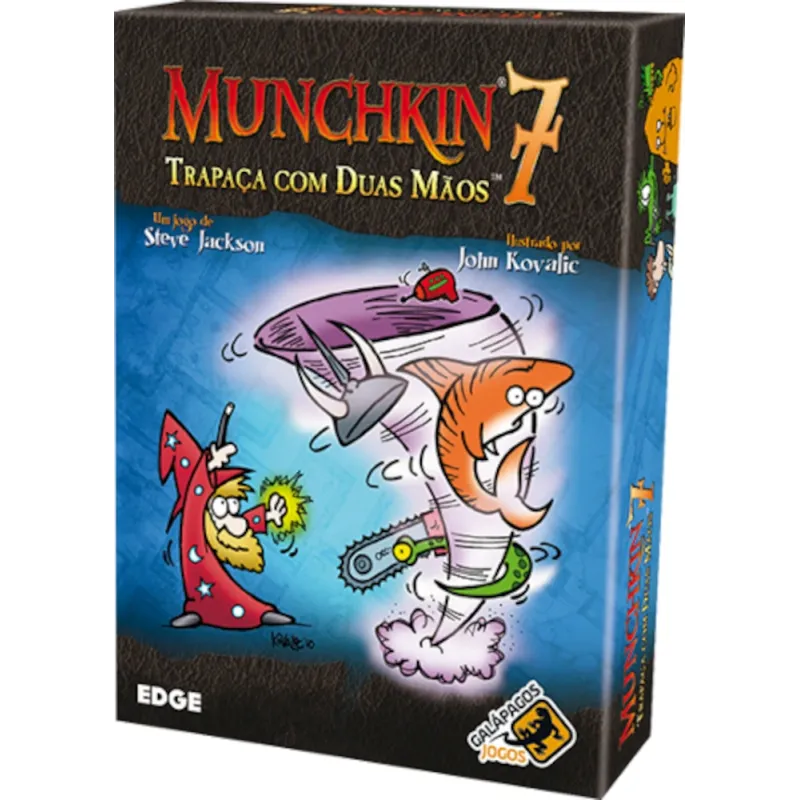 Munchkin 07 - Trapaça com Duas Mãos (Expansão) - Galápagos Jogos