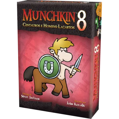 Munchkin 08 - Centauros e Homens-Lagartos (Expansão) - Galápagos Jogos
