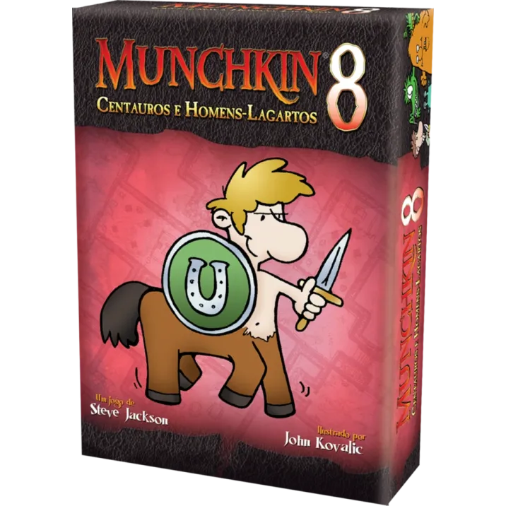 Munchkin 08 - Centauros e Homens-Lagartos (Expansão) - Galápagos Jogos