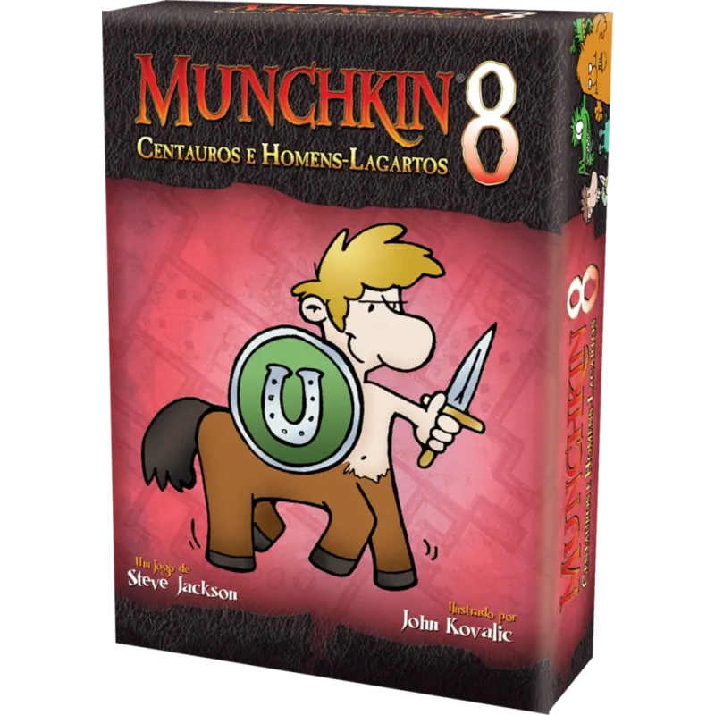 Munchkin 08 - Centauros e Homens Lagartos (Expansão) - Galápagos Jogos