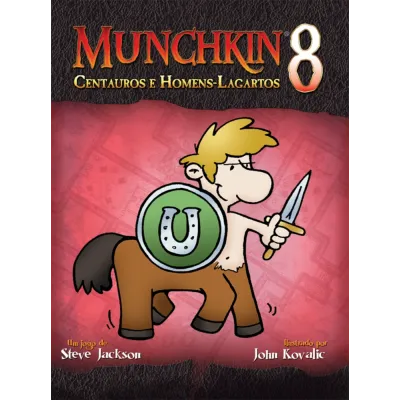 Munchkin 08 - Centauros e Homens-Lagartos (Expansão) - Galápagos Jogos