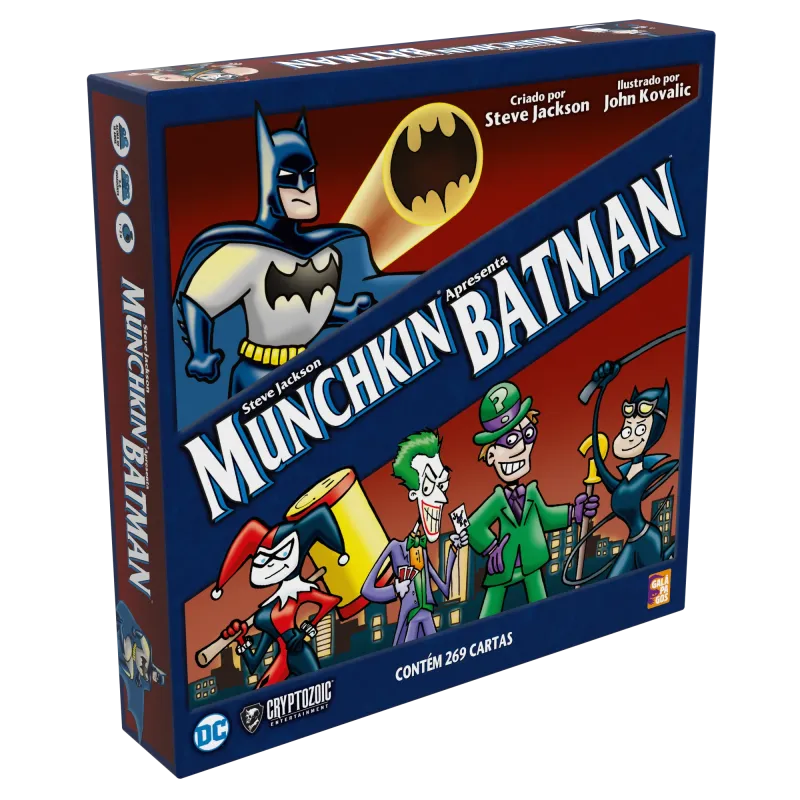 Munchkin Batman - Galápagos Jogos Munchkin Batman - Galápagos Jogos