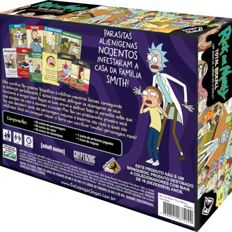 Rick and Morty: Total Rickall - Galápagos Jogos