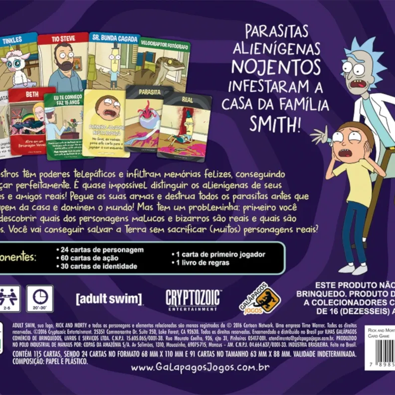 Rick and Morty: Total Rickall - Galápagos Jogos