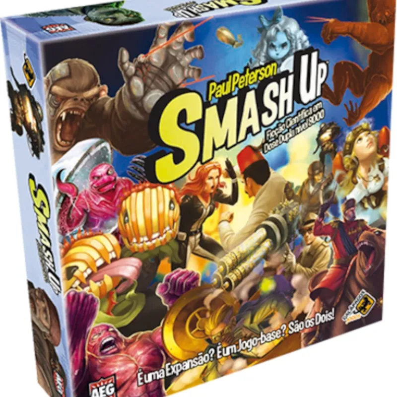Smash Up: Ficção Científica em Dose Dupla nível 8000 - Galapagos Jogos Smash Up: Ficção Científica em Dose Dupla nível 8000 - Galapagos Jogos